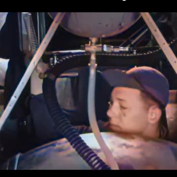 B-17 gunners prepare for duty 🎯 Defending bombers in the skies ✈️ #Colourized