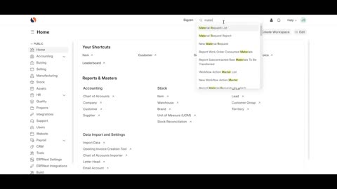 SigzenERP - Material Requests : The Ultimate Tutorial