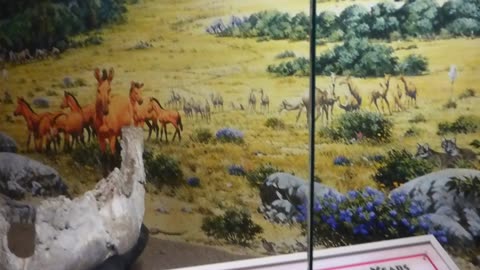 Earliest camel skull, and a colorful mural!