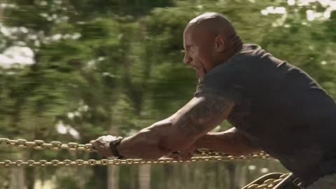 Dwayne Johnson Takes Down A Helicopter With His Bare Hands | Hobbs & Shaw | Full Throttle