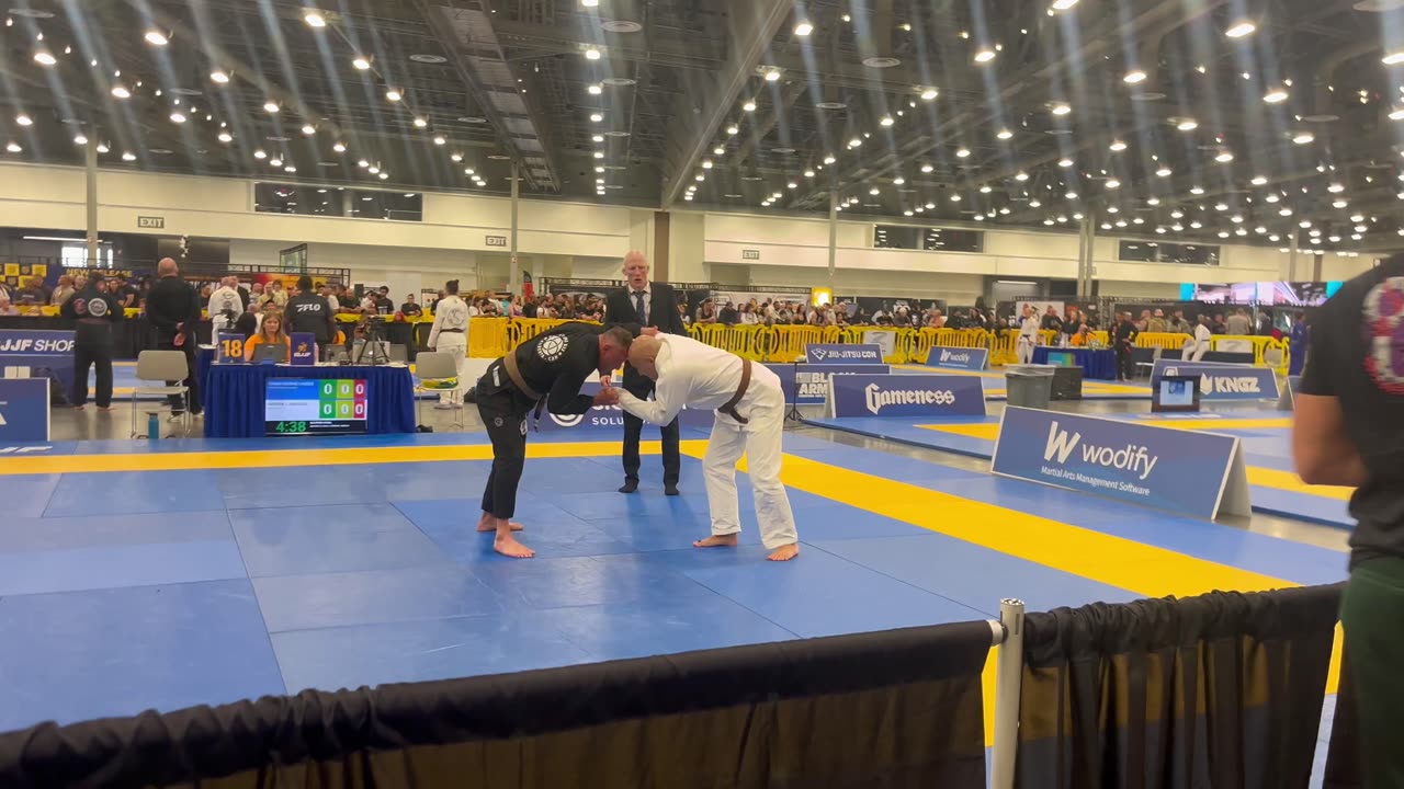 Patrick L. Ortman vs Csaba Eugene Laszlo 2025 World Master IBJJF Jiu-Jitsu Championship 8/28/25