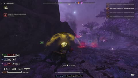 Rail cannon Strike