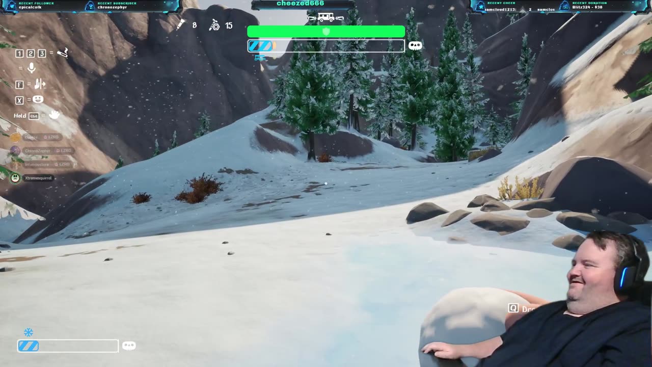 Driving in the snow is hard