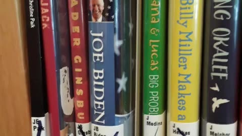 Biden book in the Kiddie section.