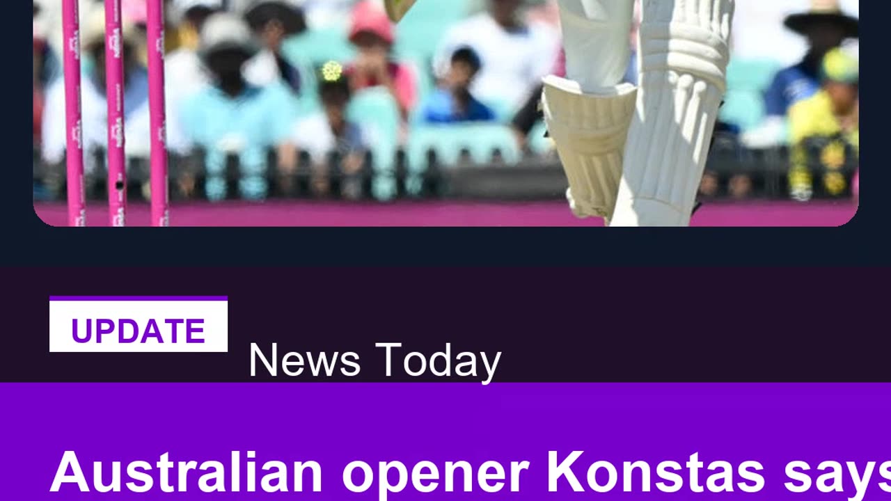 Australian opener Konstas says he has 'come a long way'