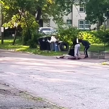 America F#$% Yeah ,Man shot like dog on street