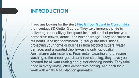 Best Fire Ember Guard in Currumbin