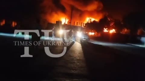 Russian Ballistic Missile Hits the Center of Kamianske, Ukraine