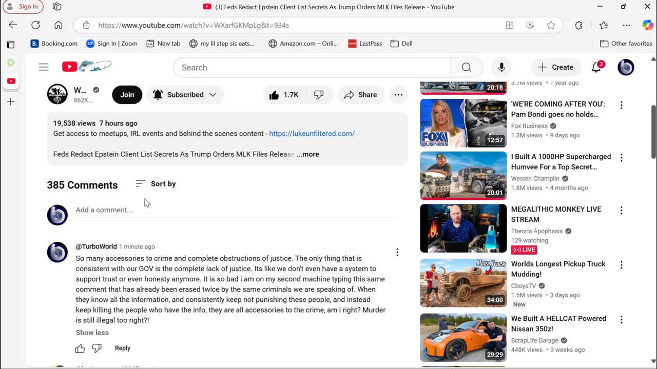 Comments Like Houdini