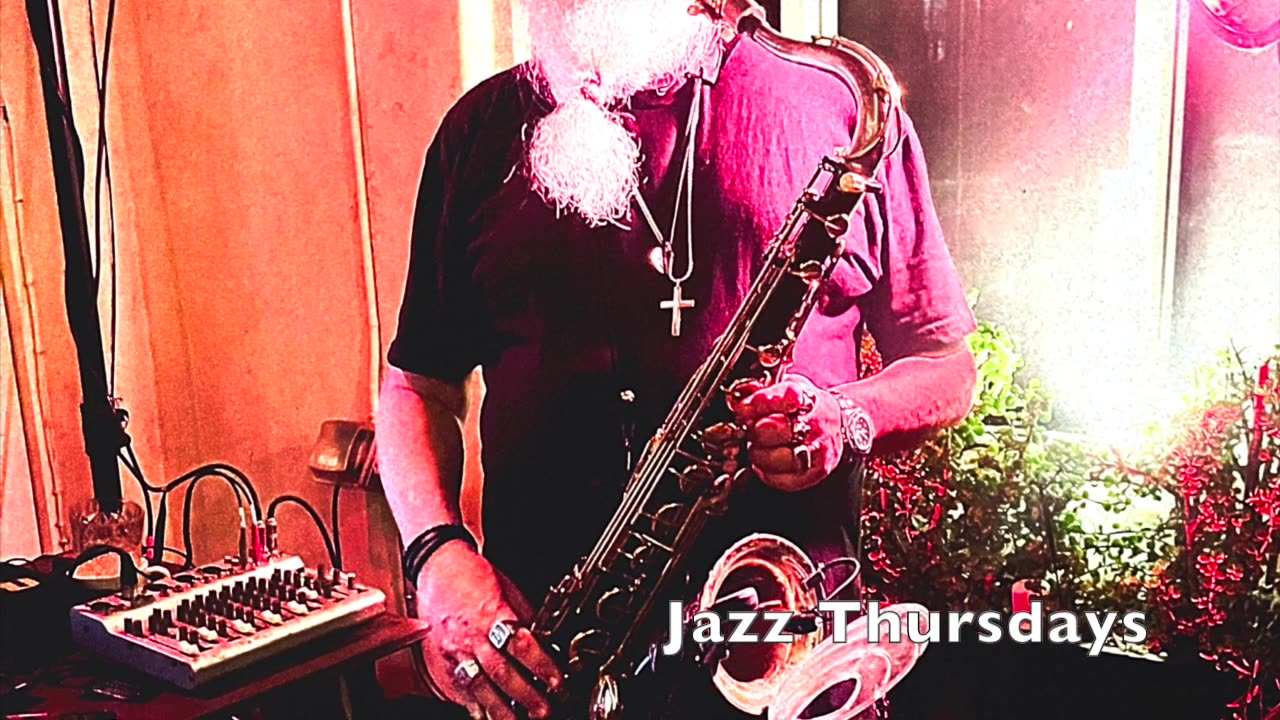 Greg Vail at Alza RSM CA July August Sax Single and Duo