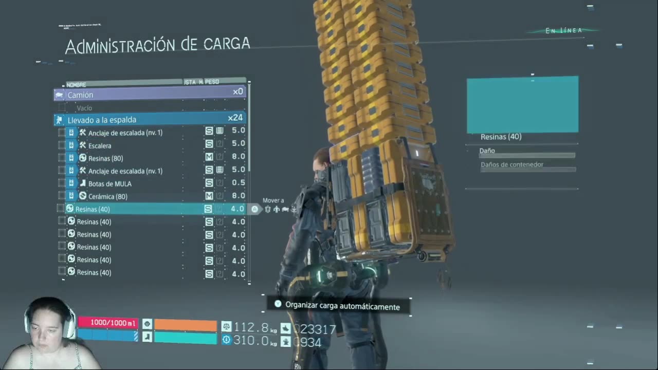 gameplay death stranding parte 10 haciendo repartos