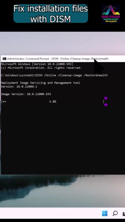 You Won't Believe How Easy it is to Fix Windows Errors with DISM Tool #shorts