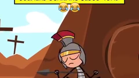 Guards Outside Jesus' Tomb - Comedy