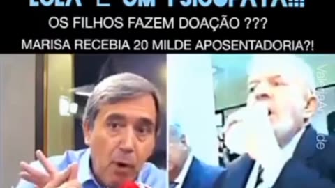 Lula, um grande mentiroso e psicopata❕2017