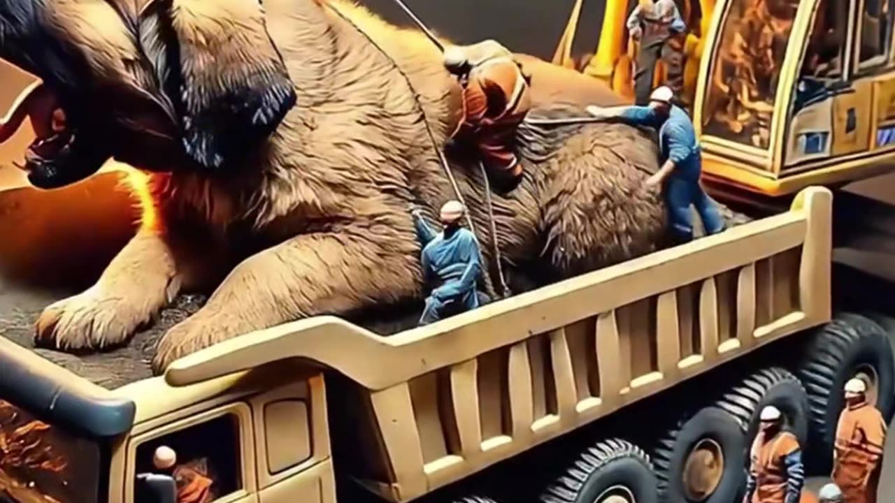Tiny Workers Rescue a Stuck Puppy! #musicaladventures #nurseryrhymes