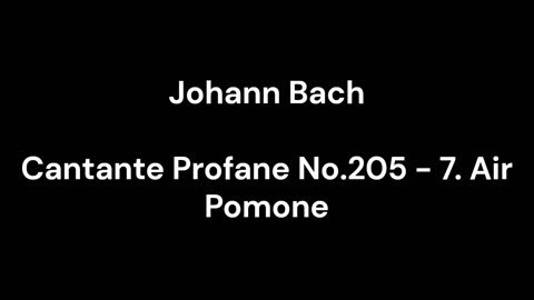 Cantante Profane No.205 - 7. Air Pomone