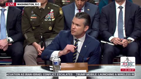 WATCH: Pete Hegseth Testifies at a Department of Defense Budget Hearing - 6/18/25