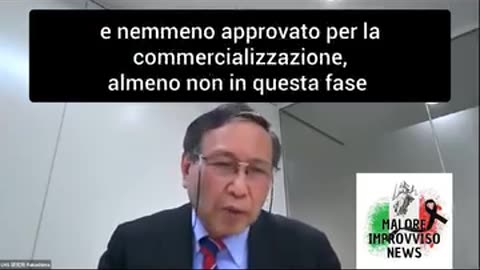 BREVE ESTRATTO, PROF. MASANORI FUKUSHIMA (AUDIO IN INGLESE, SOTTOTITOLI IN ITALIANO)