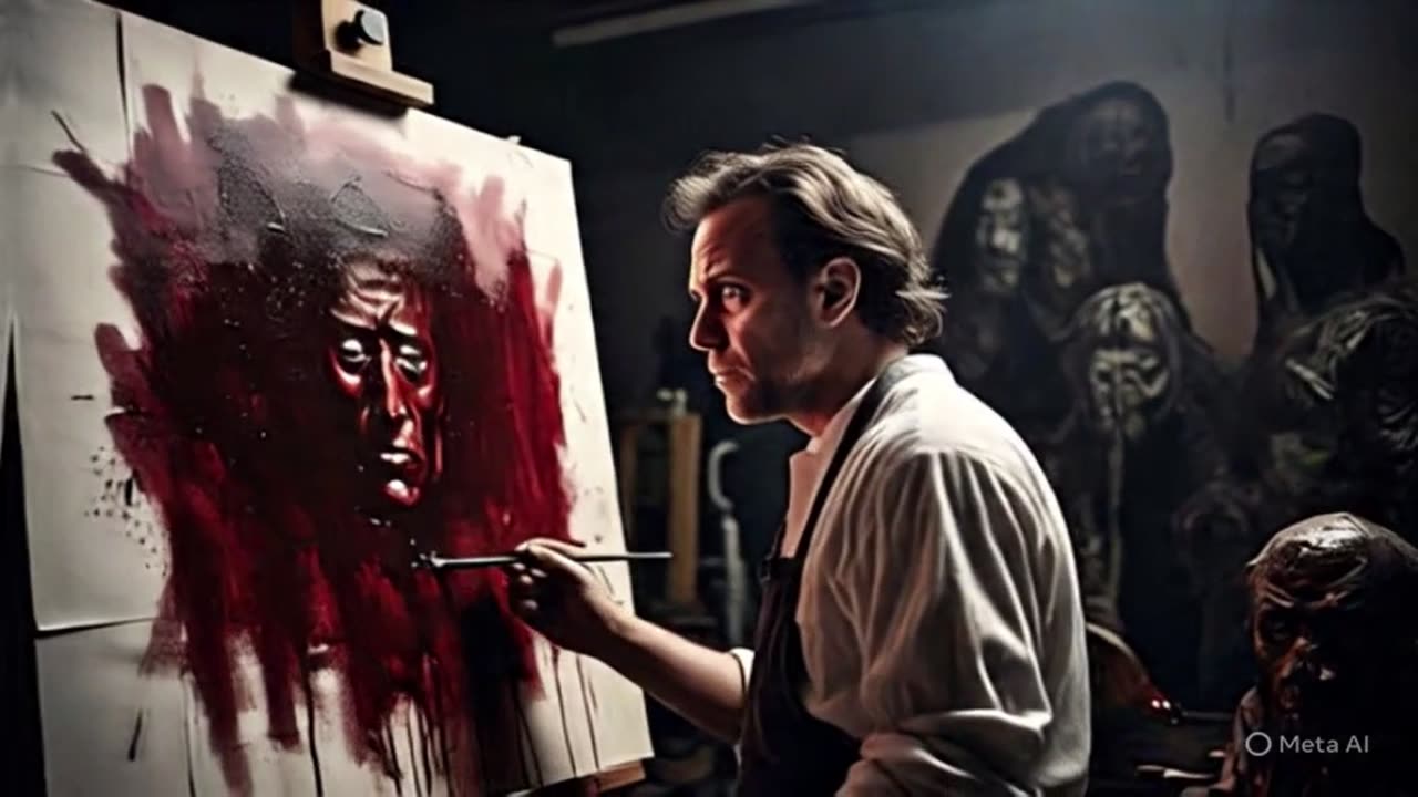 5 Possessed Paintings That Move at Night Haunted Art Horror Stories
