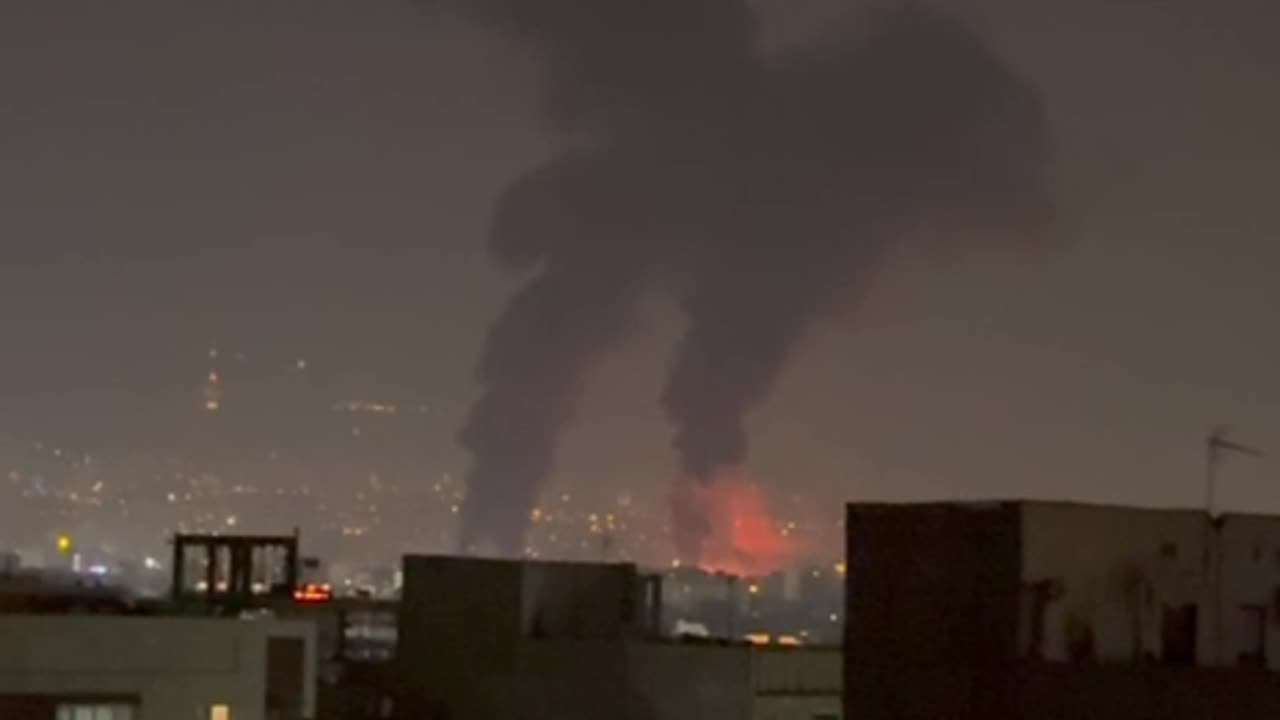 Loud sounds heard in some areas in the Iranian capital Tehran