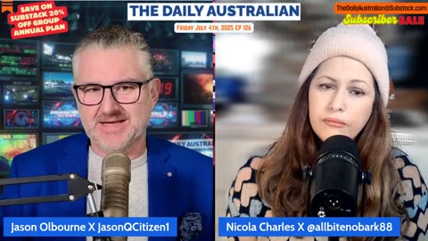 The Daily Australian 126 - w/ Nicola Charles & Jason Olbourne