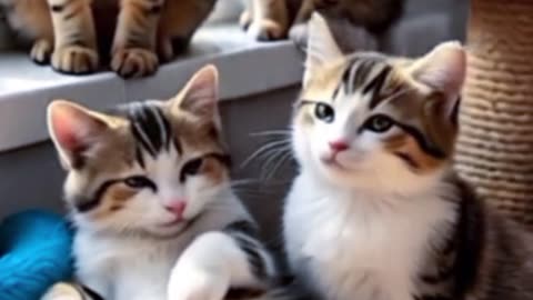Funny cats and kittens