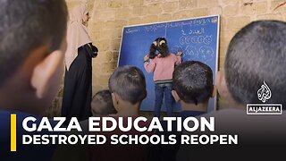 Gaza’s 800-year-old school reopens, reviving hope for children’s education