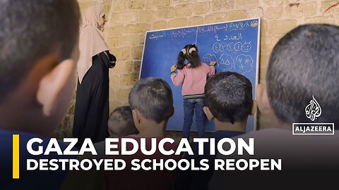 Gaza’s 800-year-old school reopens, reviving hope for children’s education