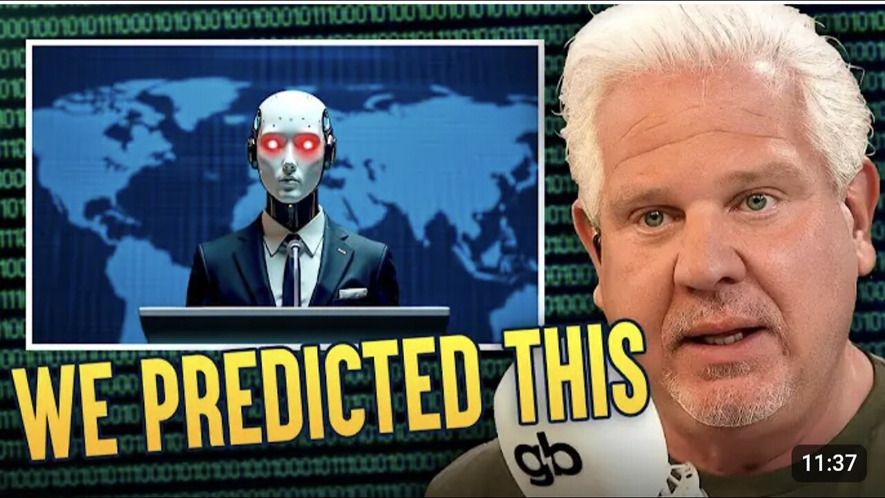 Glenn Beck ~ This world leader admits to using AI as an ADVISOR?!