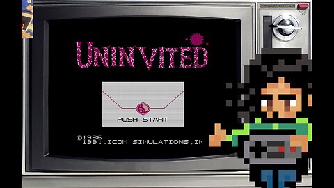 Uninvited (1991) Nes Playthrough/Walkthrough.