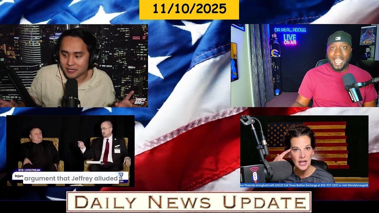 EP1742 | Vince Dao: Free Buses Ø, Da Real Adogg: Trump Wins, Truth Bomb Mary: Last Resort, Wendy Bell: Shutdown