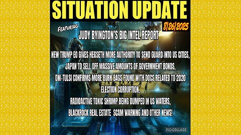 SITUATION UPDATE 8/27/25 - New Trump Eo Gives Hegseth More Authority To Send Guard Into Us Cities