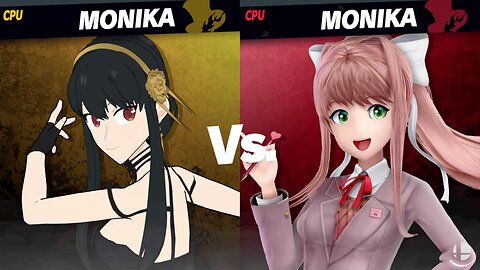 Yor Forger vs Monika (Joker) [Chaos Kid Member Request] - SSBU Quickie -By BeyondSmash/Taro1321