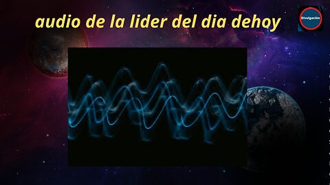 NuevO AUDiO dEL DIA dEhoy DE LA LIDER