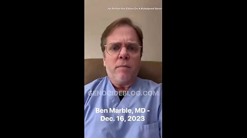 "Dr. Ben Marble Demands Nuremberg 2 Trials Against Alleged Poison Pushers"