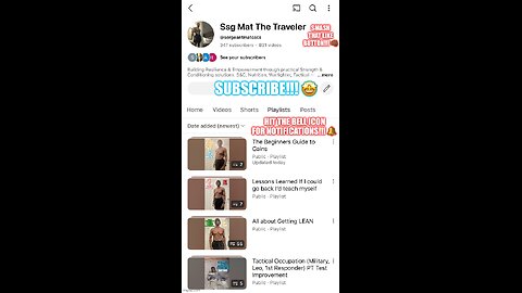 SUBSCRIBE TO MY YOUTUBE CHANNEL!!!