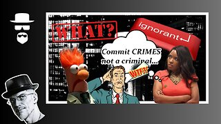CROCKETT: CRIMINALS DON'T COMMIT CRIMES...WTF???