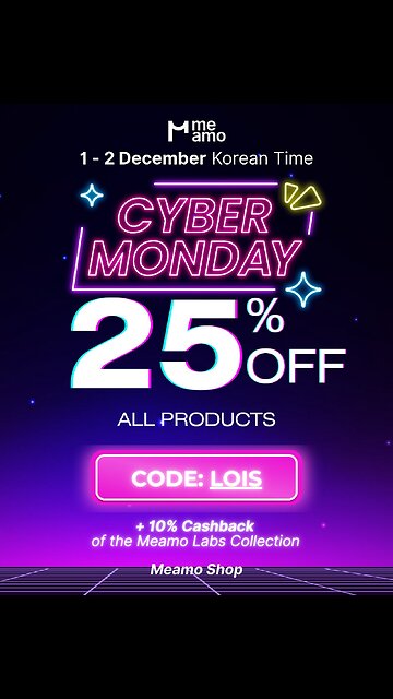 Cyber Sale Meamoshop 25% off Discount Code LOIS 🙏💕December 1-2 💕