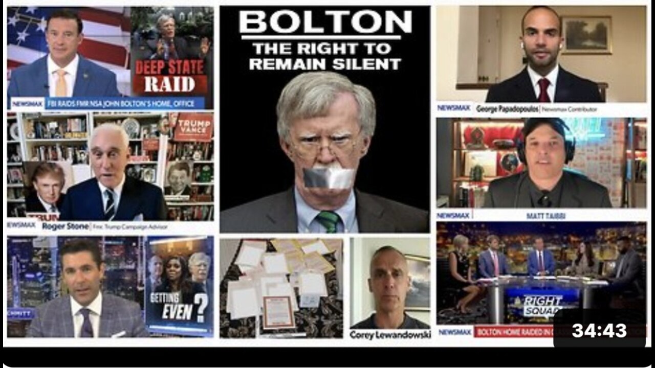 Complete updates on John Bolton FBI raid 🕵🏻