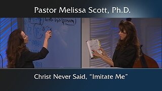 Christ Never Said, “Imitate Me”