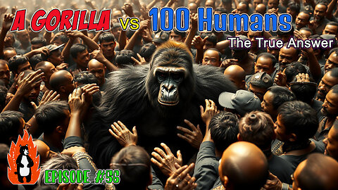 Gorilla vs 100 Men: The TRUE Answer to the Viral Debate