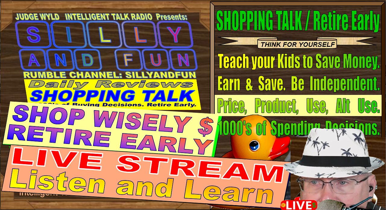 Live Stream Humorous Smart Shopping Advice Tuesday 20250520 Best Item vs Price Today's Talk-Deals!