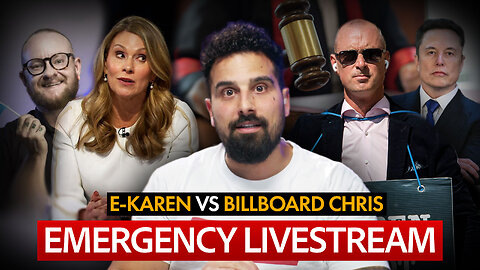 🔴 LIVE VERDICT: Billboard Chris reacts to landmark free speech judgement