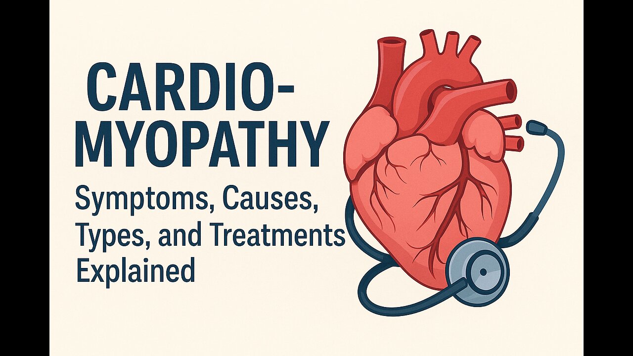 Understanding Cardiomyopathy | Symptoms, Causes, Types & Treatments Explained | HealWell Guide