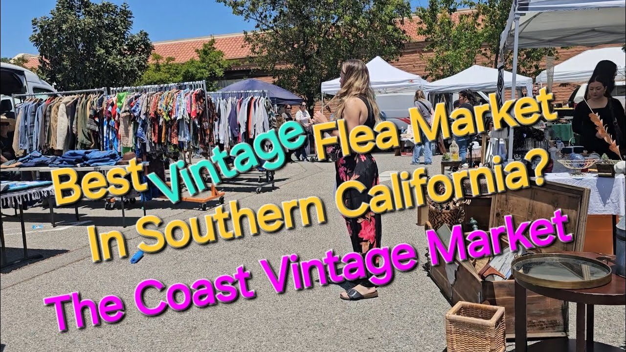 The Coast Vintage Market in Laguna Beach, Ca