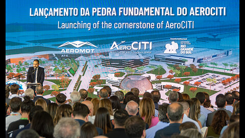 CITI Aeromot Guaíba 2025 - Lançamento da Pedra Fundamental