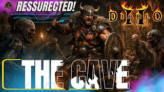Exploring the CAVE in the Cold Plains - Diablo 2 Ressurected