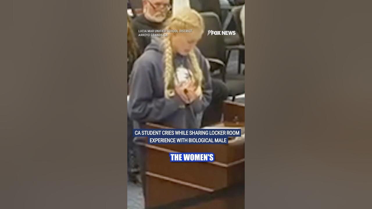 California Student Breaks Down Over Sharing Locker Room With Biological Male