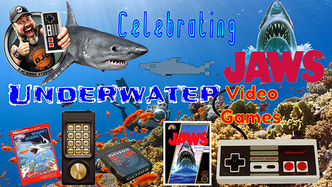 Celebrating JAWS 50th - Underwater Video Games - With DJC