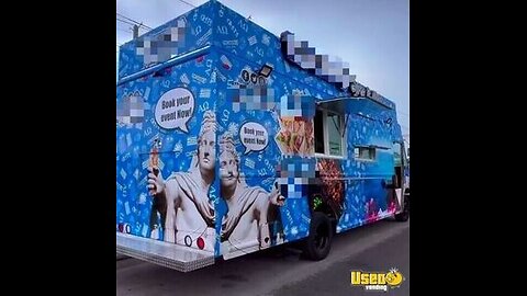 2007 26' Freightliner Gyro Food Truck with 2024 Kitchen Build-Out for Sale in New York!